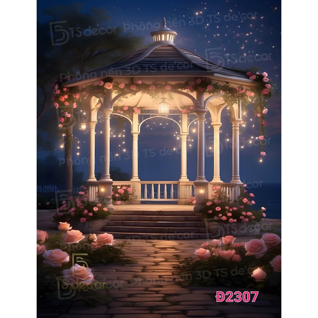 Mẫu background phông nền 3D 5D vibe mơ mộng dịu dàng decor studio, phòng ngủ