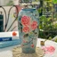Bình Hoa Gốm Sứ Bát Tràng Cao 30cm Khắc Vẽ Thủ Công Trang Trí Nhà Cửa Phòng Khách Đẹp GomDecorTSC