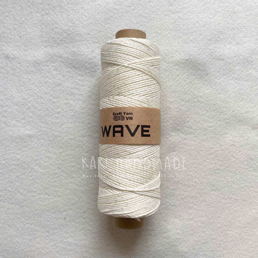 Sợi WAVE Craftyarn VN móc túi mũ 125gr