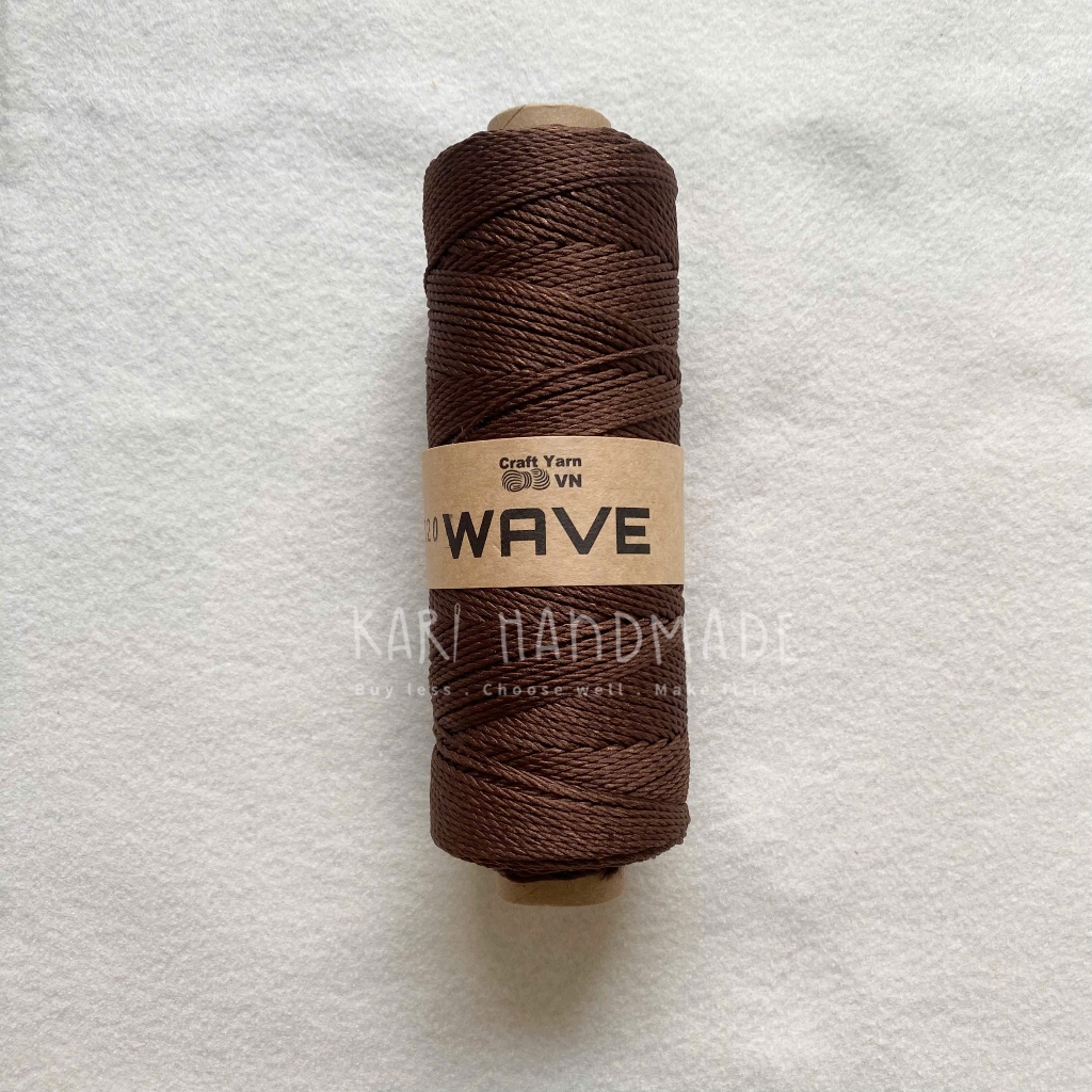 Sợi WAVE Craftyarn VN móc túi mũ 125gr