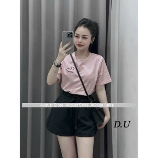 Quần Sooc Nữ Cotton Đùi Ngắn Cạp Cao Dây Rút QCCC Cao Cấp