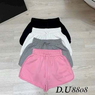 Quần Sooc Nữ Cotton Đùi Ngắn Cạp Cao Dây Rút QCCC Cao Cấp