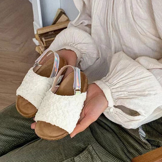 Dép la mã retro phong cách hàn quốc cho bé gái (form nhỏ mn nhích hơn 1 size)