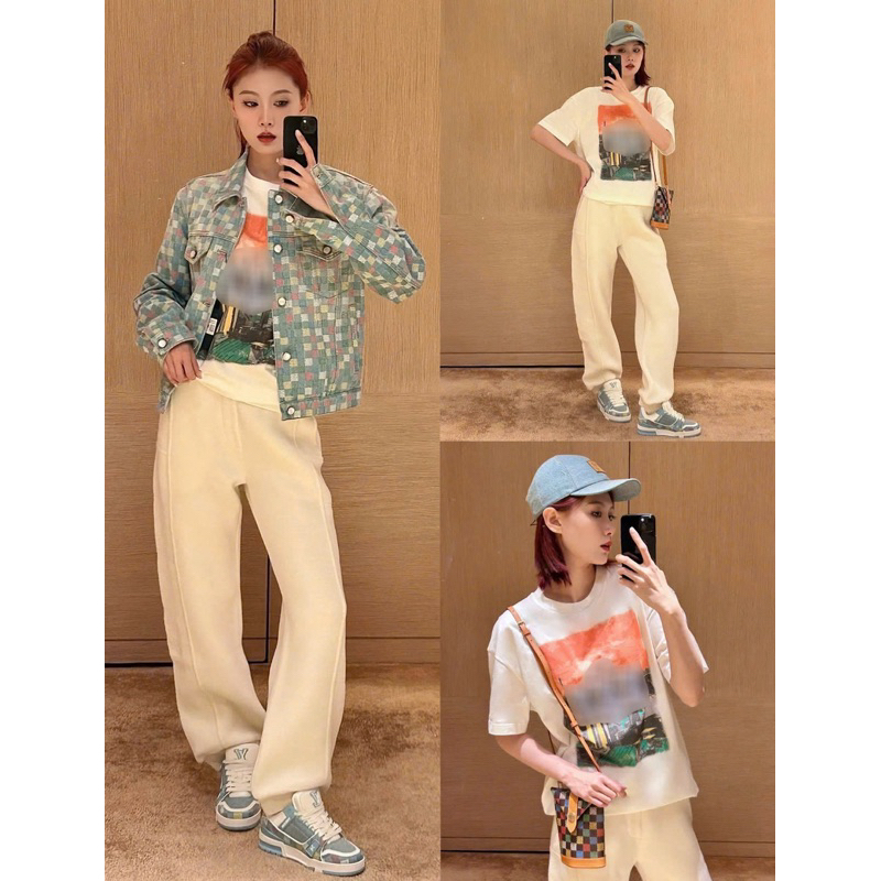 ⚡️[Hight Quality] Áo Phông 1-\/ Cộc Tay Embelis Ready To Wear - Điểm Nhấn Logo Đính Đá Cao Cấp Street Wear Nam Nữ