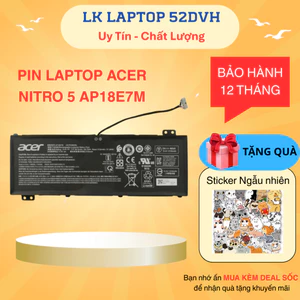 Pin Laptop Acer Nitro 5 AP18E7M AN515-52 AN515-54 AN515-55 AN515-56 AN515-57 Nitro 7 AN715-516Thangs
