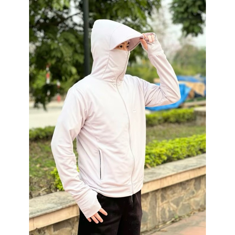 Áo Chống Nắng Nam 2 Lớp Có Lưỡi Trai Che trán