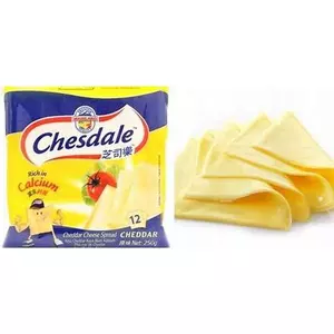 Phô mai lát Chesdale vỉ sữa - Chesdale Hi Calcium Cheddar Cheese (24x250g)