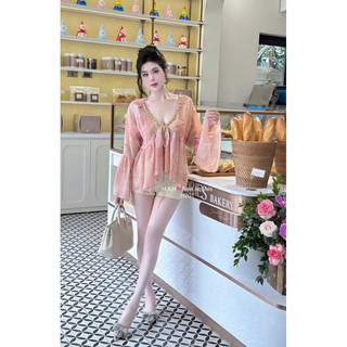 Áo bèo cổ viền đá siêu xinh 💯💝đi CHƠI, đi LÀM sang chảnh, xinh XINH đẹp tuyệt vời !!😘