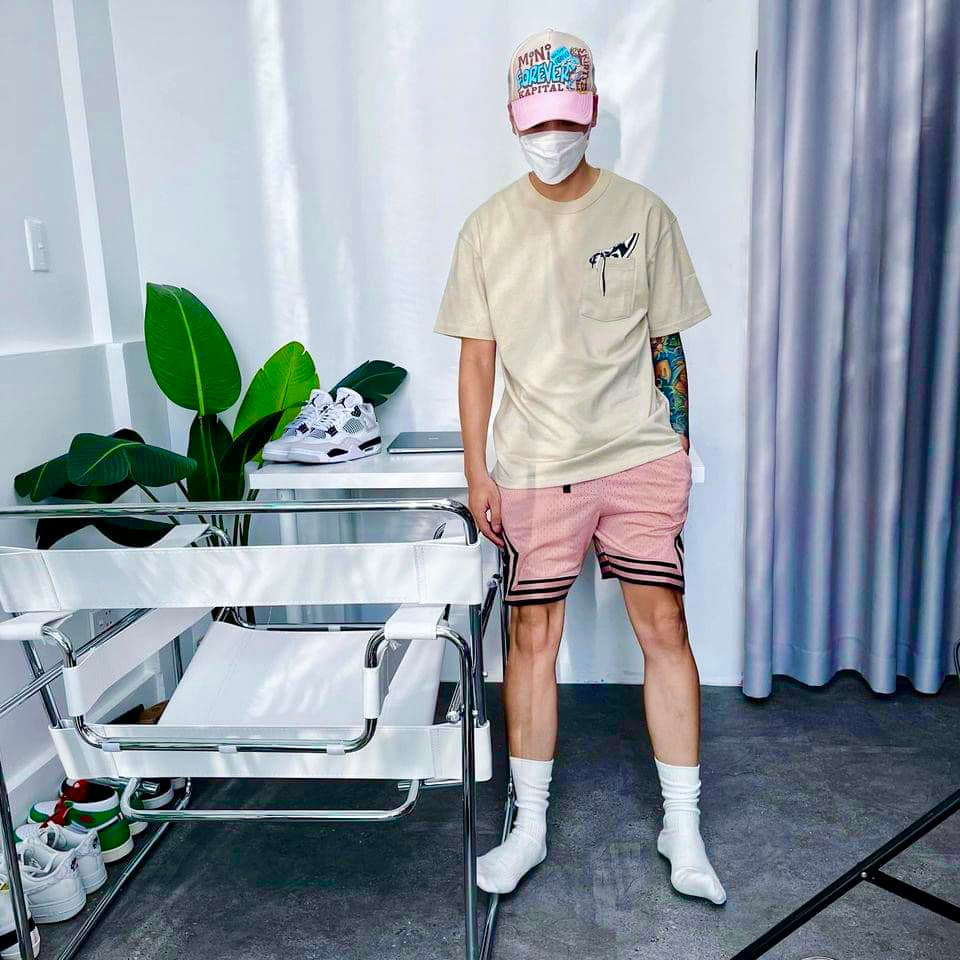 JD Beggie quần hồng ss2025
