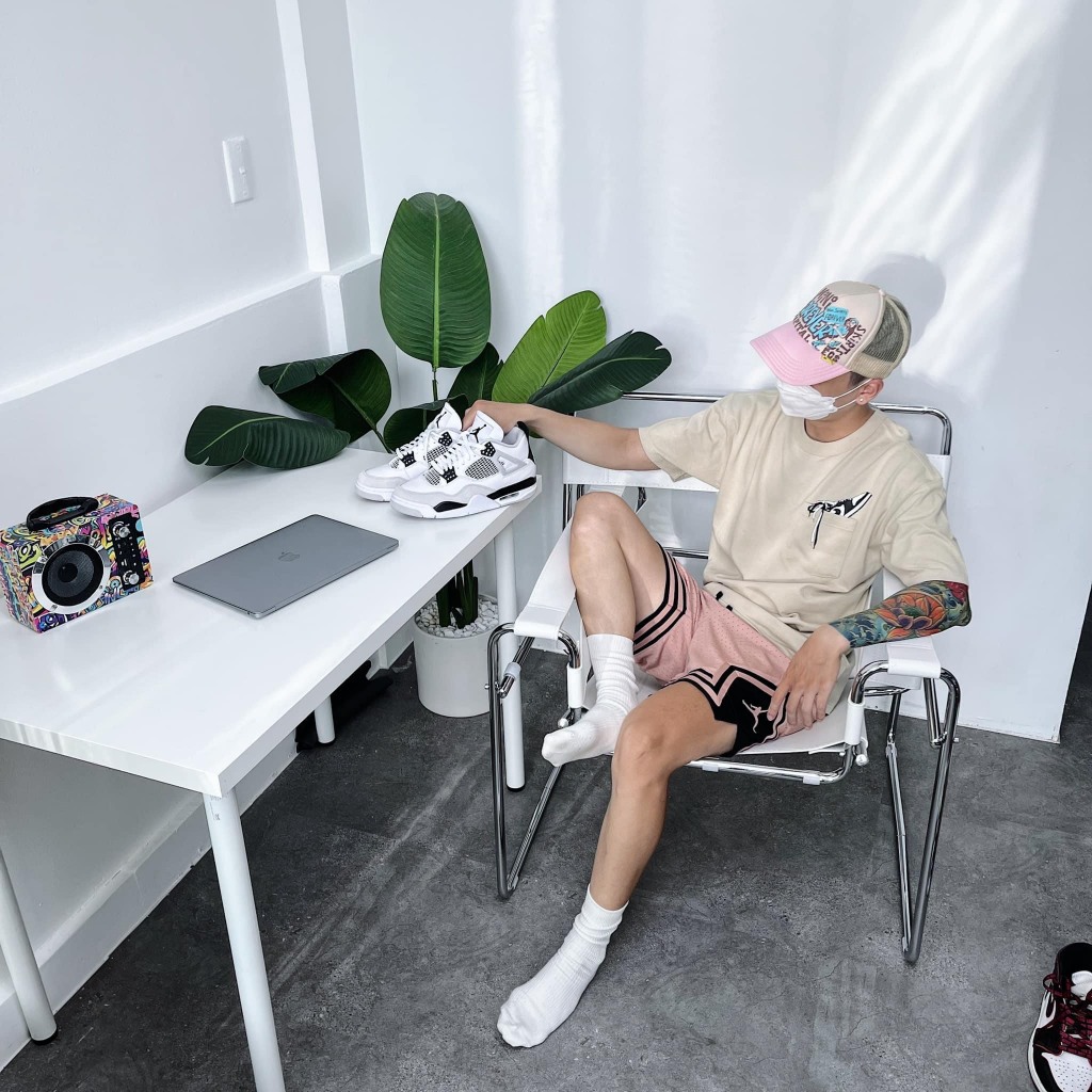 JD Beggie quần hồng ss2025