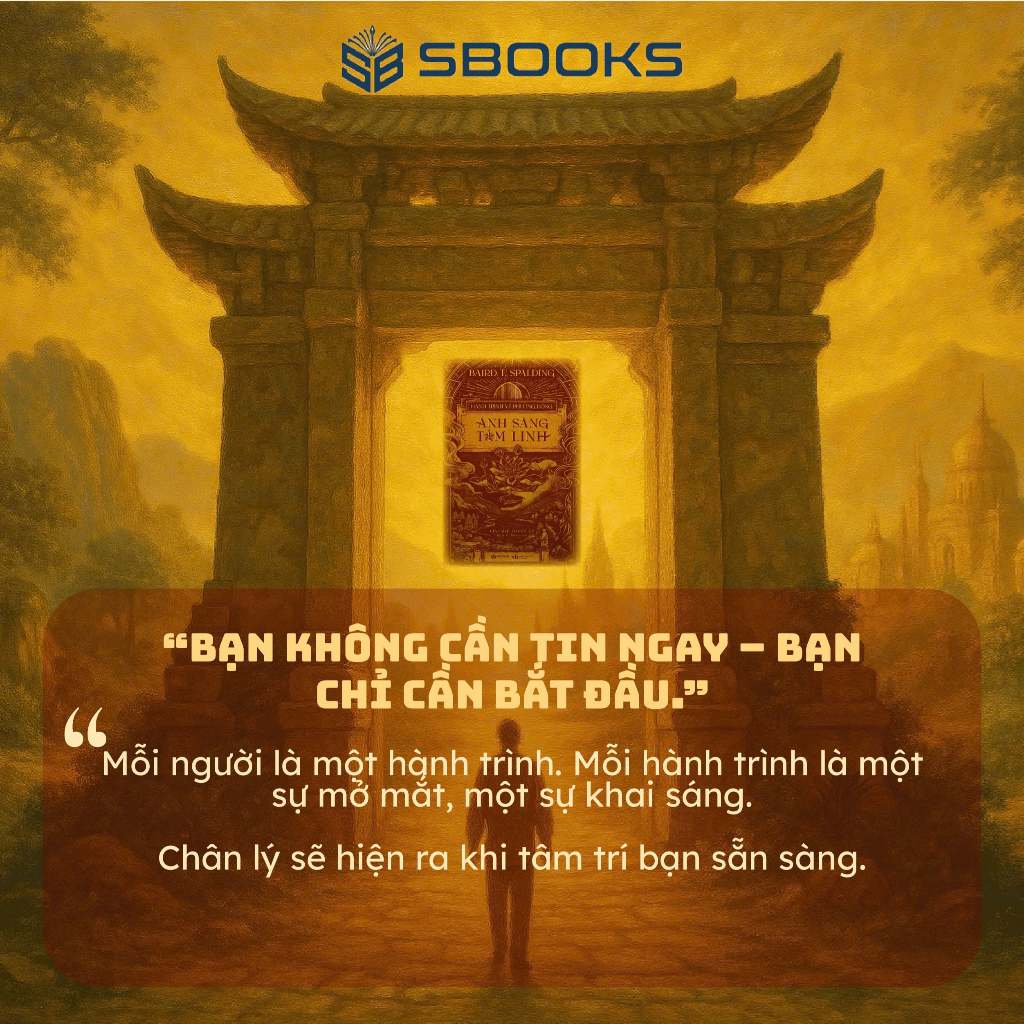 Sách - Combo 2 Cuốn: Hành Trình Về Phương Đông + Ánh Sáng tâm Linh - Sbooks