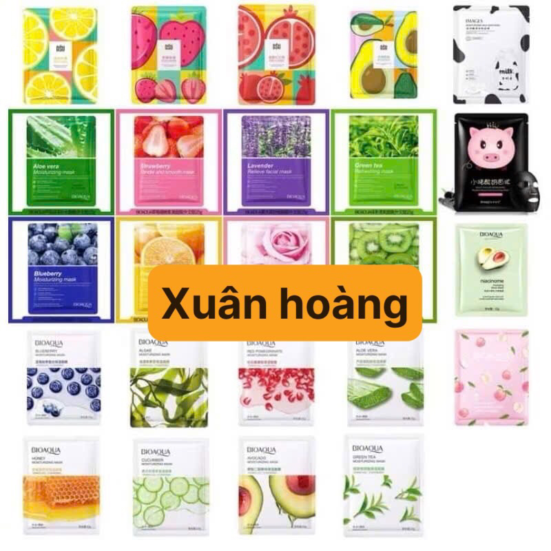 Mặt Nạ Dưỡng Da Cao Cấp. Giúp Cấp Ẩm, Sáng Da, Mờ Thâm, Da Đều Màu. 25g/gói