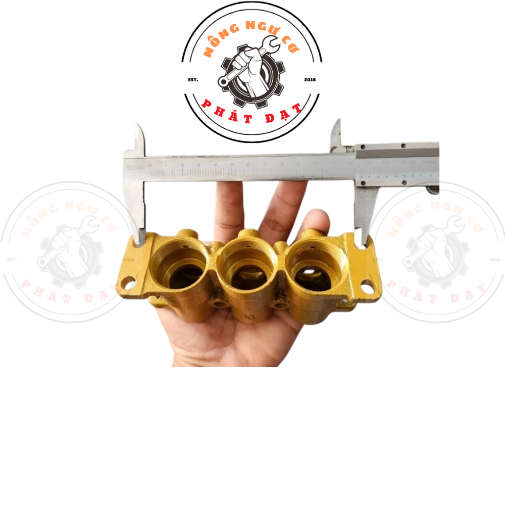 Xi lanh đầu máy rửa xe 1HP CHÍNH HÃNG, đúc gang ngyên khối, chống rỉ sét, mài mòn