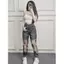Quần Jean Baggy Nữ Rách Nhiều Túi Sau Thêu Chữ Nhiều Màu 860 - 861 - 862 Women Pants Khuy Denim