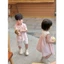 set đồ bé trai bé gái Tone hồng pastel style Hàn cho bé đi chơi du lịch đi học
