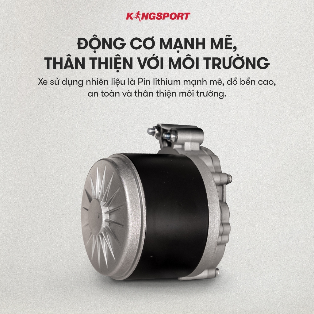 CHỈ GIAO MIỀN NAM | [TẶNG KÈM PIN, SẠC] Xe lăn điện KINGSPORT KINGMEDIC XLD4 tải trọng đến 120kg