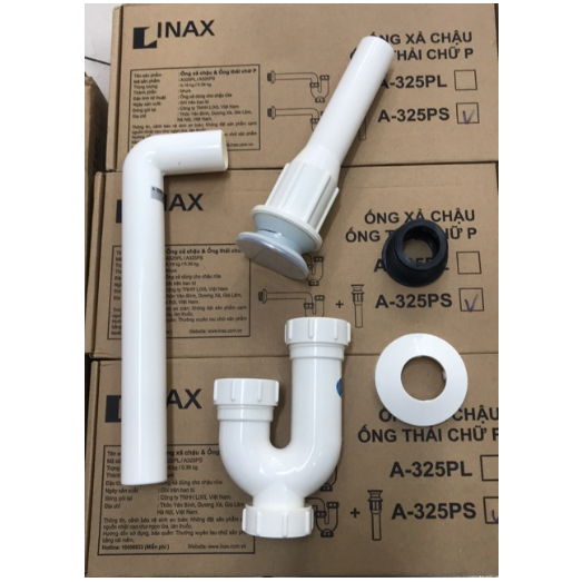 Product image INAX - [CHÍNH HÃNG] Bộ Xả Lavabo A-325PS (A325PS), A-325PL(A325PL), xi phông Nhựa cứng siêu bền