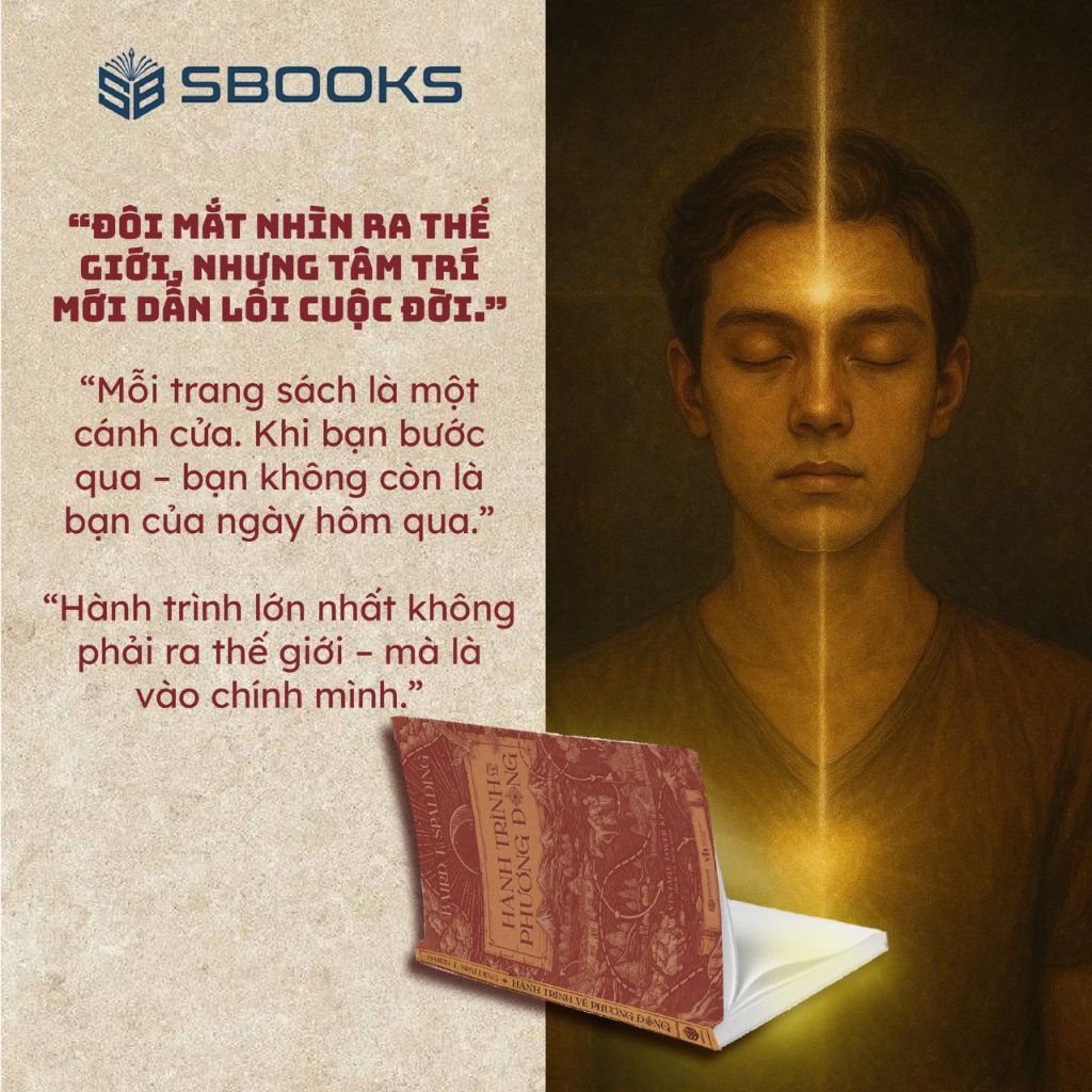 Sách - Combo 2 Cuốn: Hành Trình Về Phương Đông + Ánh Sáng tâm Linh - Sbooks