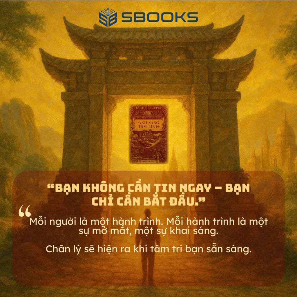 Sách - Combo 2 Cuốn: Hành Trình Về Phương Đông + Ánh Sáng tâm Linh - Sbooks