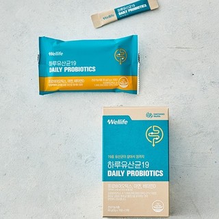 TPBVSK Men vi sinh 19 chủng Daesang Wellife Daily Probiotics 19 hộp 30 gói vị dâu (1 tỷ lợi khuẩn còn sống đến ruột)