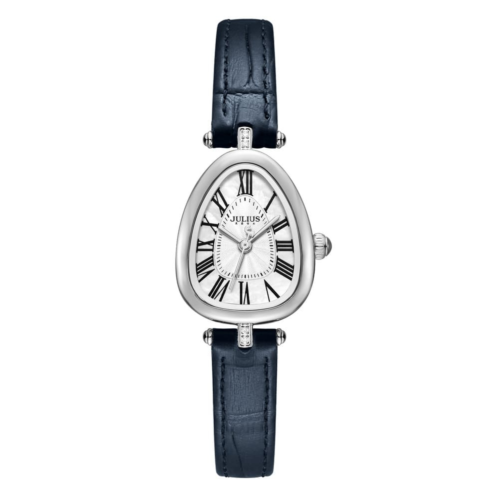 Đồng Hồ Nữ JA-1526 Julius Hàn Quốc (4 Màu) dây da cao cấp