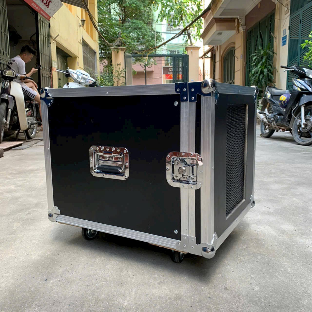 Tủ máy, tủ rack âm thanh 6u-8u-10u-12u có nắp và không nắp, dùng gia ...