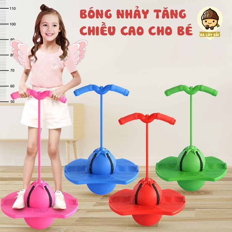 Bóng Nhảy Vận Động Cho Bé, Bóng Nhún Thể Dục Có Tay Cầm Giúp Rèn Luyện Thăng Bằng Và Sức Khỏe