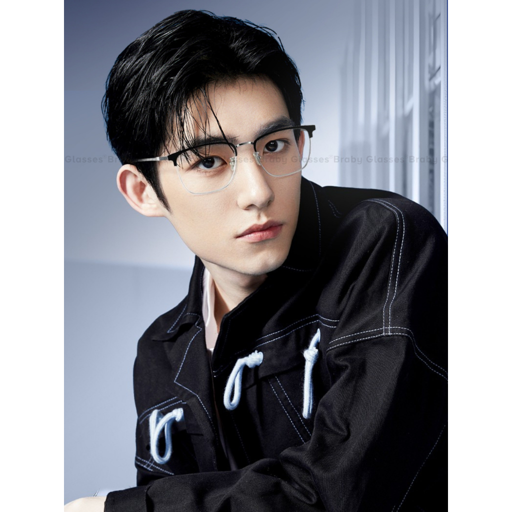 Gọng kính lão đọc sách viễn thị Braby Glasses cho người lớn tuổi Kim loại cao cấp chắc chắn KL13
