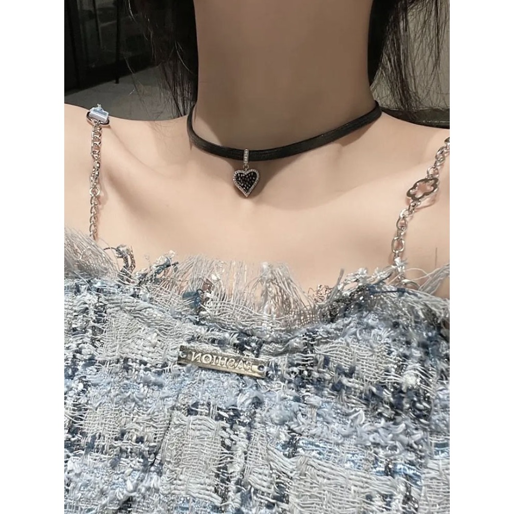 Choker vòng cổ ôm sát dây chuyền ngắn phong cách Y2K ngọt ngào mát mẻ phụ kiện trang sức nữ | BigBuy360 - bigbuy360.vn