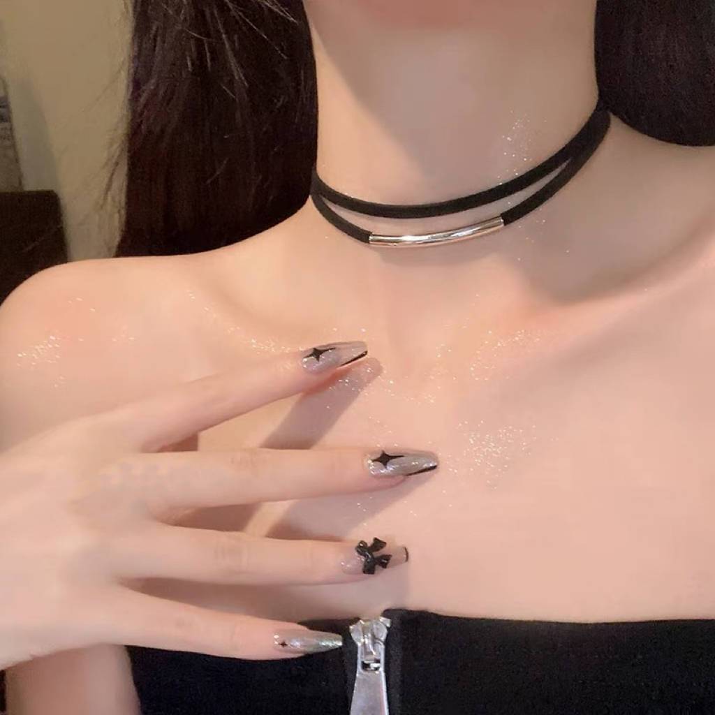 Choker vòng cổ ôm sát dây chuyền ngắn phong cách Y2K ngọt ngào mát mẻ phụ kiện trang sức nữ | BigBuy360 - bigbuy360.vn