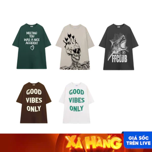 ÁO THUN FF FORM RỘNG MEETING YOU TEE, VẢI THUN 2 CHIỀU COTTON 250GSM MIX