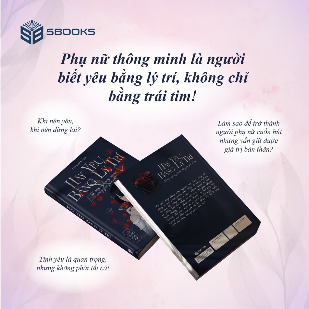 Sách - Combo 2 Cuốn: Hãy Yêu Bằng Lý Trí + Tâm Kế Phụ Nữ - SBOOKS