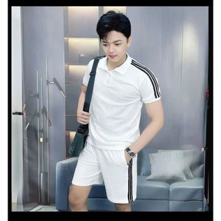Bộ Thể Thao Mùa Hè Thun Nam HYOGO, Set Đồ Co Giãn 4 Chiều, Thấm Hút Mồ Hôi, Bền Đẹp BHN46