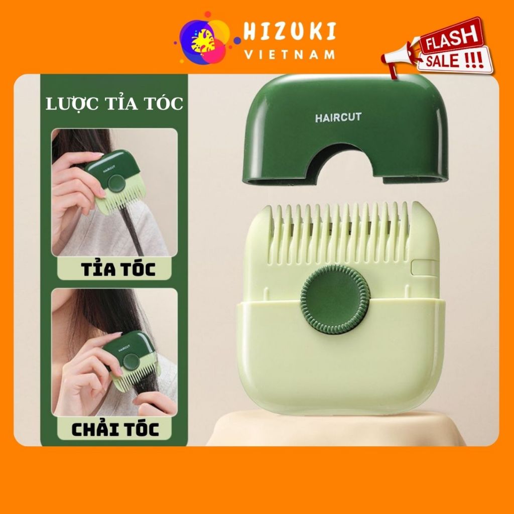 Lược tỉa tóc cầm tay đa năng 2 in 1 tiện lợi