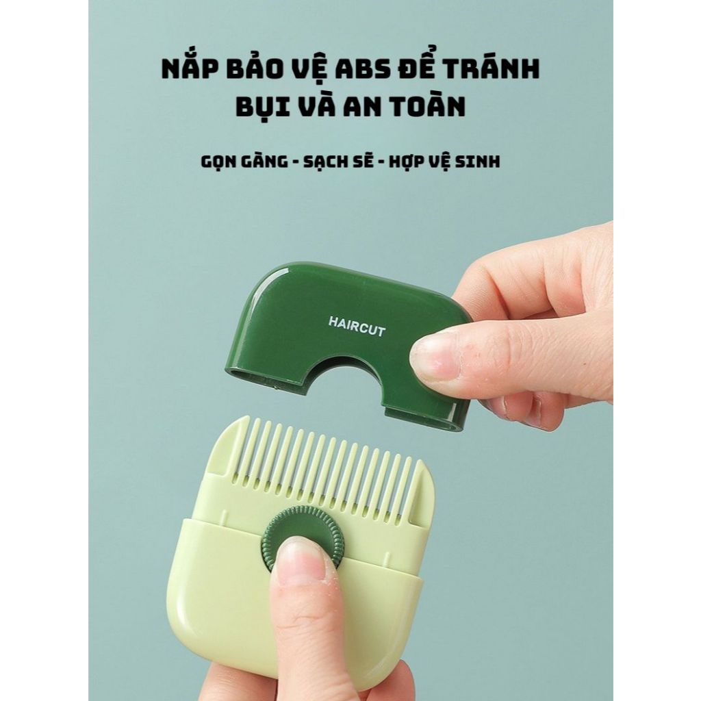 Lược tỉa tóc cầm tay đa năng 2 in 1 tiện lợi