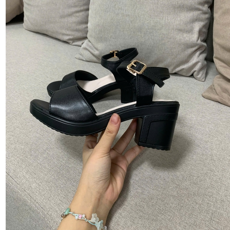 Ảnh Kaleea G21 - Giày Cao Gót Kiểu Dáng Basic Đi Êm Độn Đế 7P 2