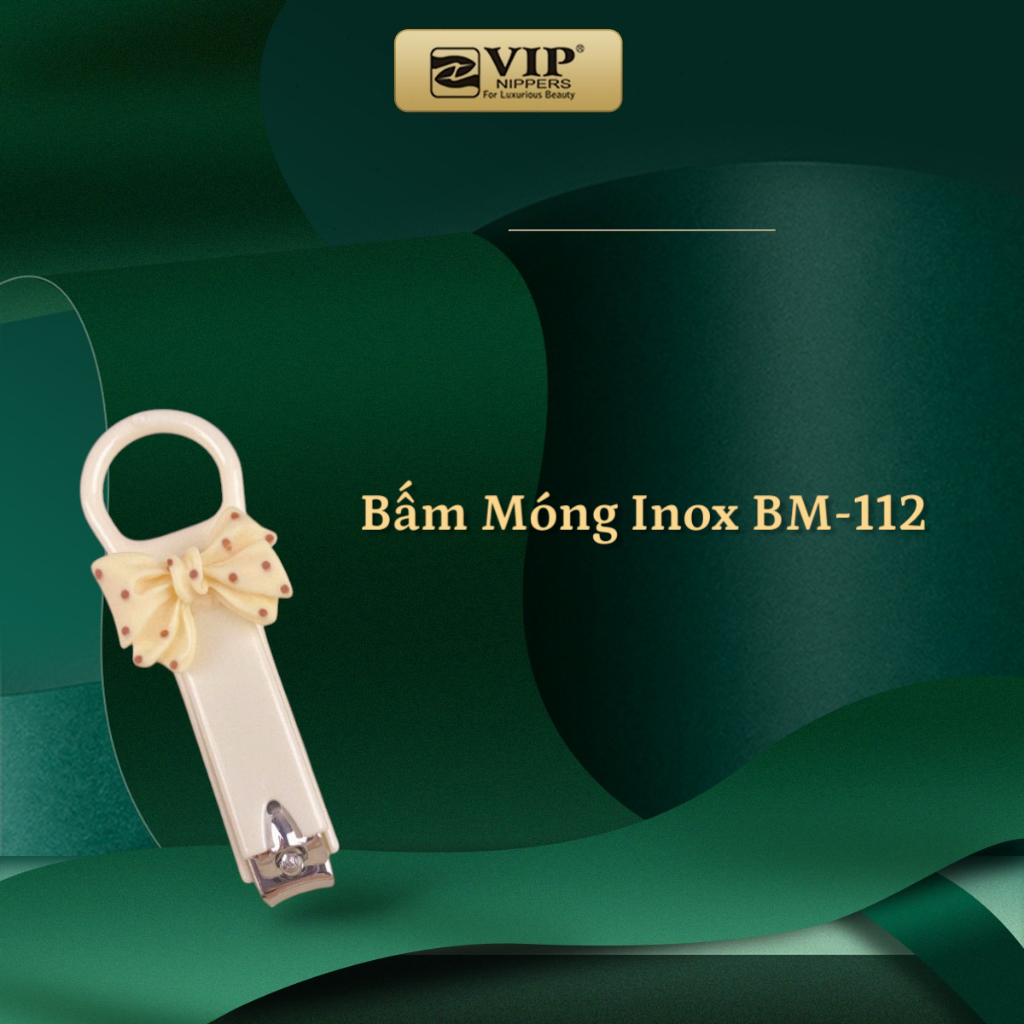 Bấm Móng Inox BM-112 (Siêu Cute, Dành Cho Trẻ Em)
