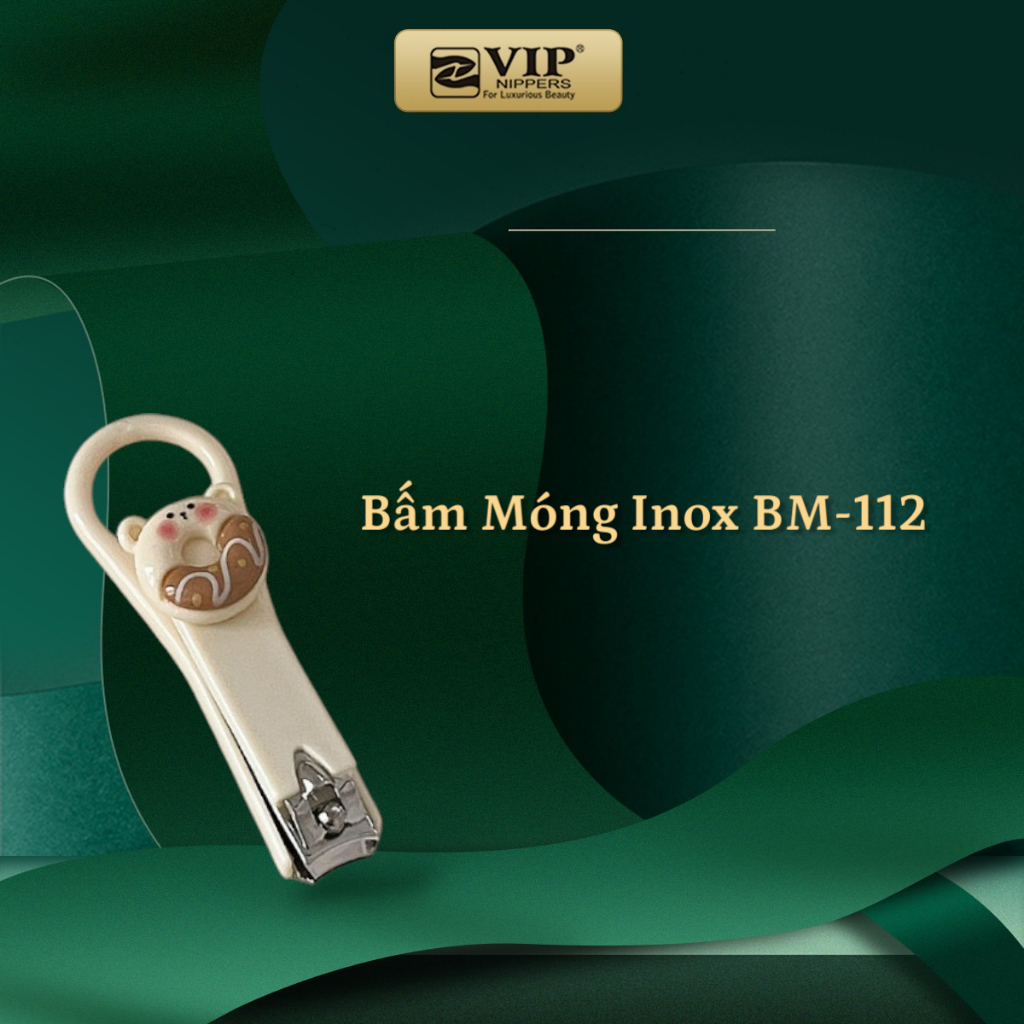 Bấm Móng Inox BM-112 (Siêu Cute, Dành Cho Trẻ Em)
