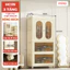 Tủ Đựng Đồ Nhiều Ngăn Cho Bé, Tủ Gấp Gọn Kính Trong 4 5 6 Tầng Tiện Lợi Chất Liệu Nhựa Nguyên Sinh An Toàn