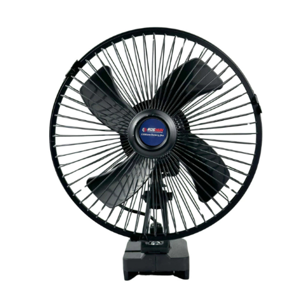 Combo Quạt Pin 30cell, Quạt pin 8 inch 2 lấc chỉnh gió, có lấc quay đảo chiều sử dụng chân pin phổ thông 4cm