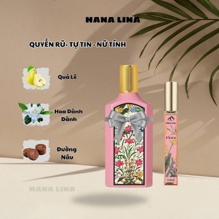 Nước Hoa Nữ Hana Lina G.ucci Flora ( chai chiết 10ml)– Hương Hoa Tươi Mát, Quyến Rũ, lưu hương lâu suốt 24h