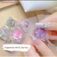 Sét 6 ô nhũ rắc ẩn nail ( mix hoa ,tim ,bướm.)