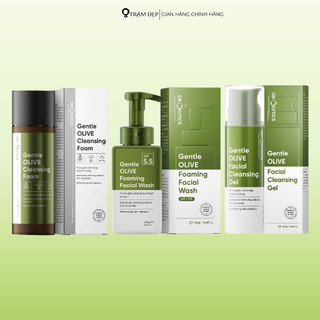 Sữa Rửa Mặt Sạch Sâu, Dịu Nhẹ Cho Da DrCeutics Gentle Olive Cleansing Foam 200ml