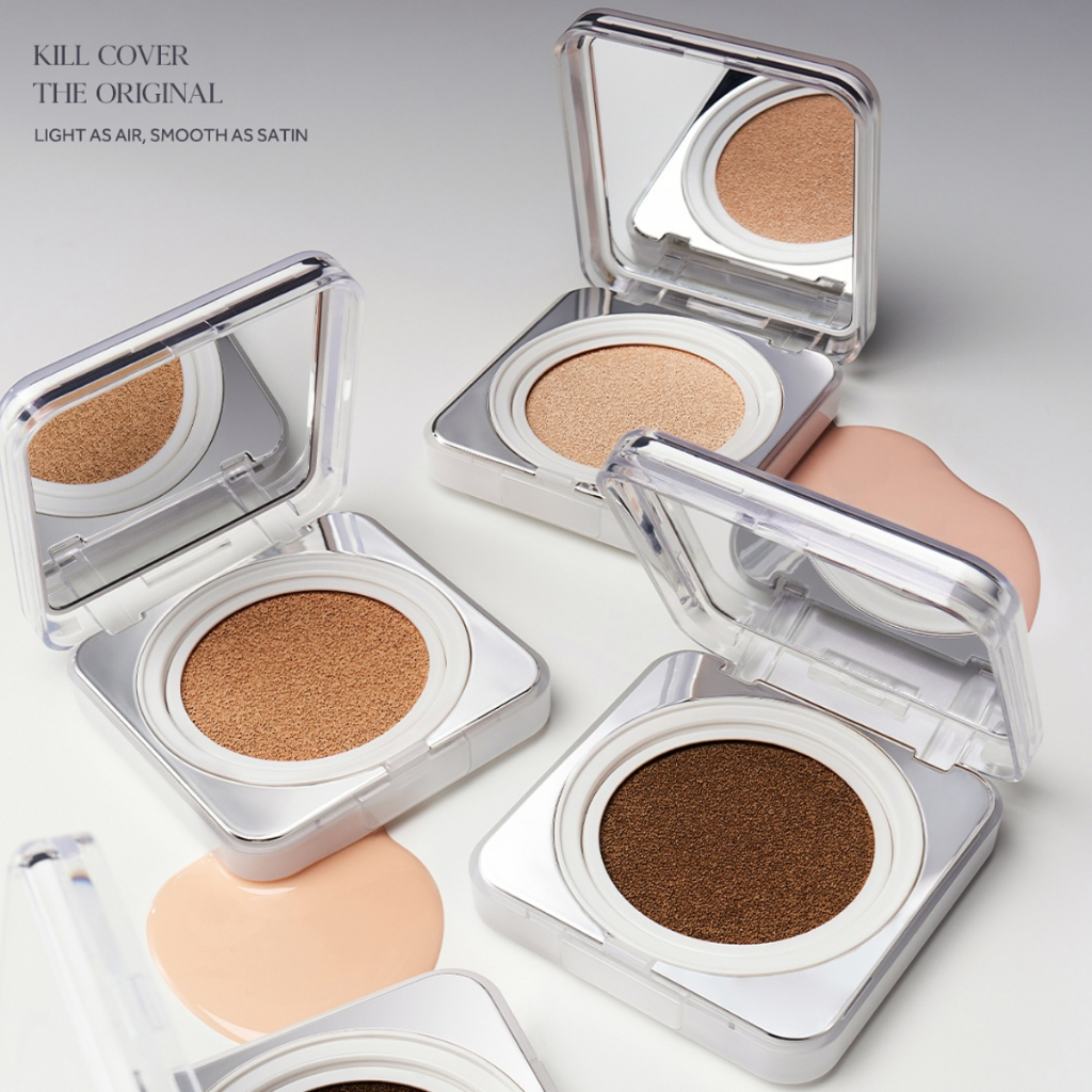 Ảnh Phấn Nước Che Khuyết Điểm Hoàn Hảo Clio Kill Cover The New Founwear Cushion SPF50+ PA+++ 15G (Tặng lõi) 3