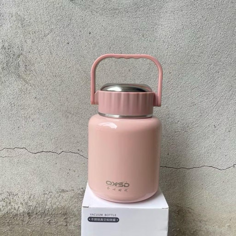 Bình nước giữ nhiệt ,bình ủ cháo cách nhiệt có tay cầm tiện lợi dung tích 900ml/1100ml