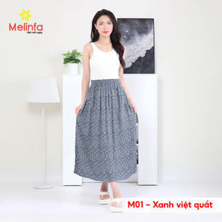 [XẢ KHO GIÁ SỐC] Chân váy nữ mặc mùa hè  thoáng mát vải Viscose tự nhiên mềm mại mã MEV0582