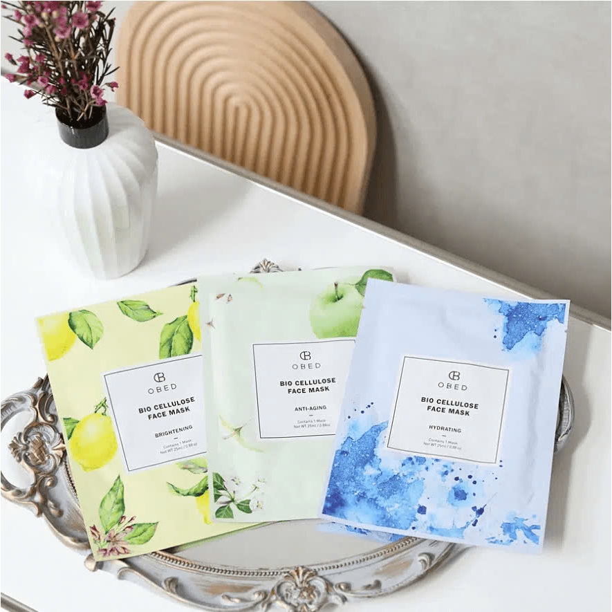 Mặt nạ sinh học OBED Bio cellulose 100% từ những sợi xơ sinh học dưỡng trắng da