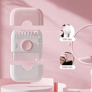 Lược Cắt Tóc Mini 2 Đầu Dành Cho Bé, Lược Chải Tóc Cắt Tóc Thông Minh 2 Trong 1 Life Plus - LCT02