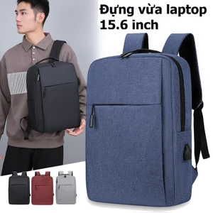 Balo laptop đi học đi làm 15.6 inch chống sốc nhiều ngăn, chống nước cao cấp