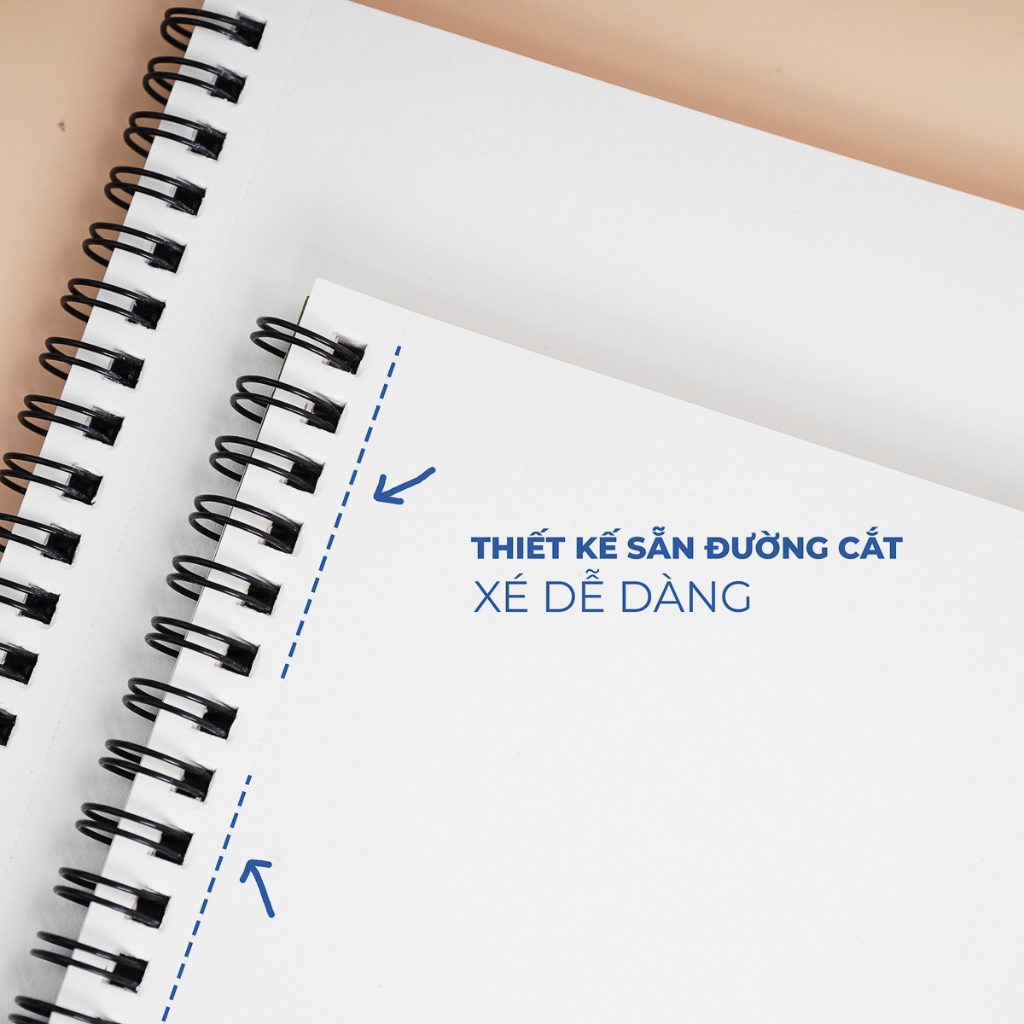 Vở Vẽ A4 Dán Gáy CLASSMATE Sổ Vẽ Lò Xo, Sổ Phác Thảo, Sketch Book 40 Trang, 100gsm 120gsm, Giấy Chuyên Dụng Nhập Khẩu